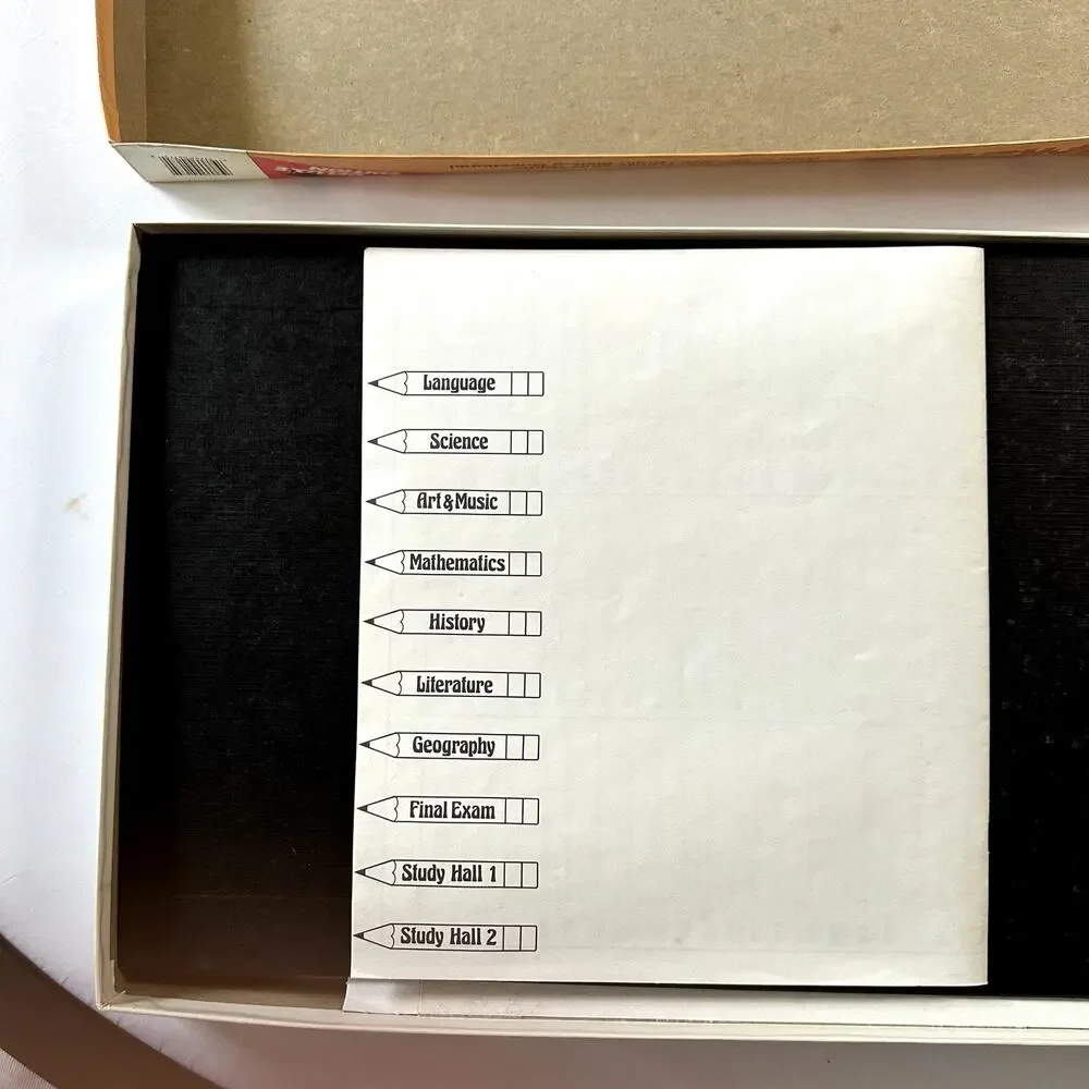 Vintage 1986 Go To The Head Of The Class Board Game Deluxe Edition